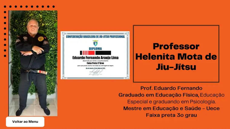 Diploma de faixa preta 3º grau da Confederação Brasileira de Jiu-Jitsu