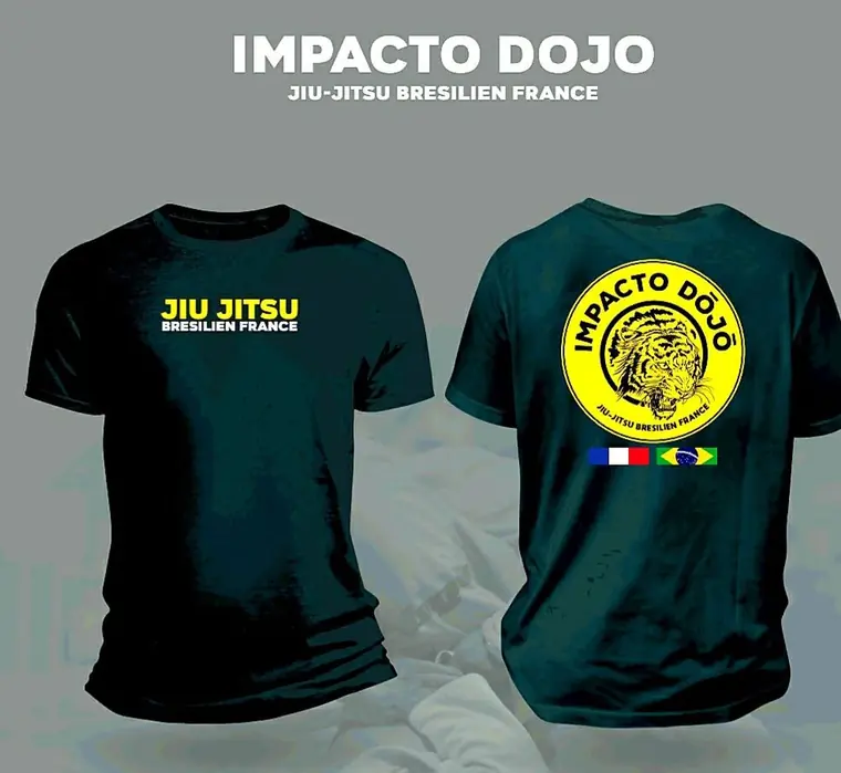 Camisetas do Impacto Dojo Jiu-Jitsu Brésilien France