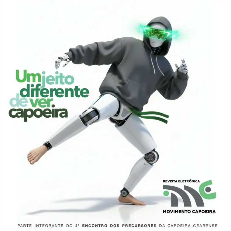 Capa da revista eletrônica Movimento Capoeira